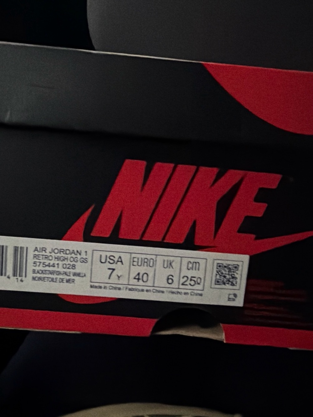 Nike Air Jordan 1 Retro High OG - Black/Orange